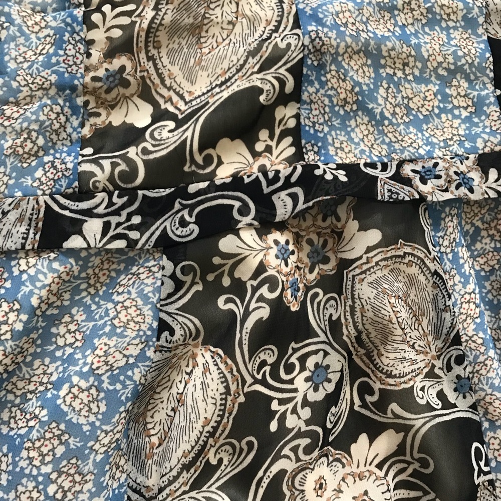 DANCE & MARVEL Mix Match Floral Print Midi Dress - Picture 6 of 6